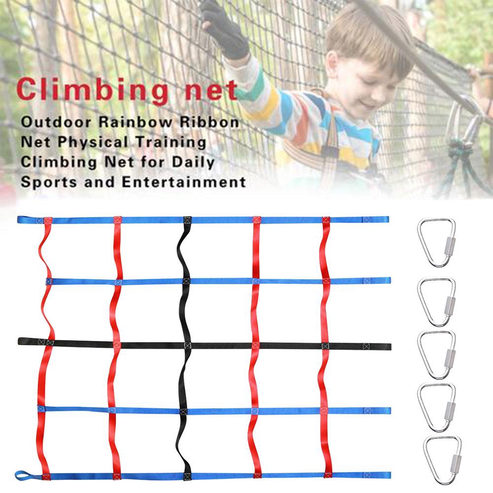 backyard climbing net