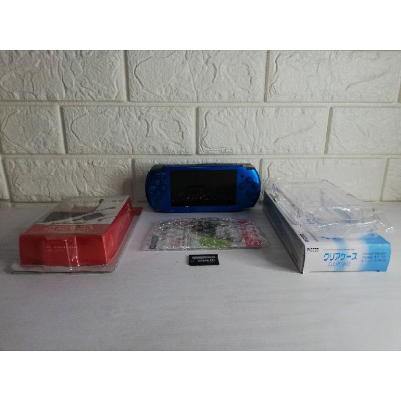 Sony Playstation Portable Brite Vibrant Blue 32gb Cfw 6 61 Pro C Infinity Full Of Games Bundle Psp Shopee Philippines