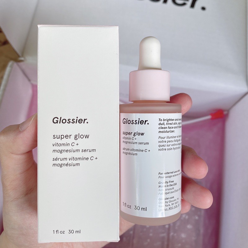 ON HAND Glossier Super Glow vitamin C + magnesium serum | Shopee ...