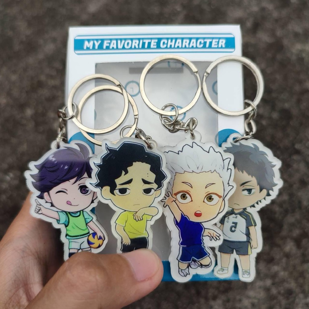 GANTUNGAN Anime Haikyuu Oikawa Kuroo Kenma Bokuto Akaashi Hinata Kageyama  Keychain | Shopee Philippines
