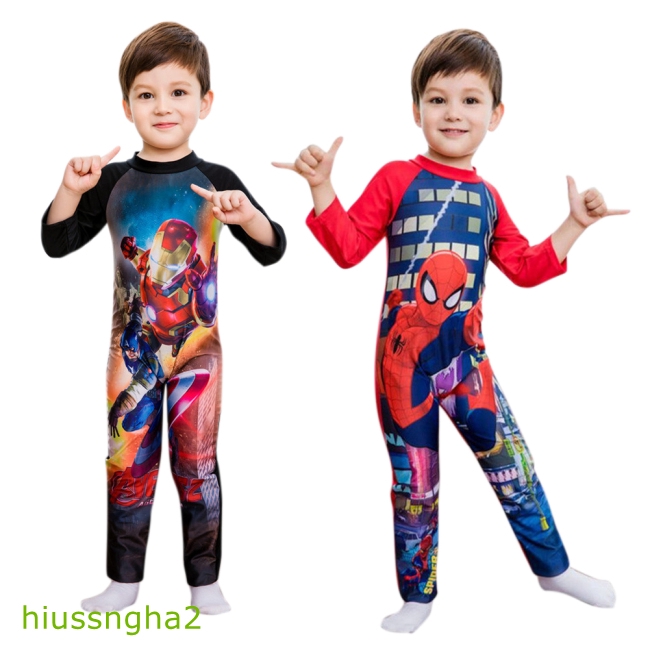 long sleeve swimsuit boys