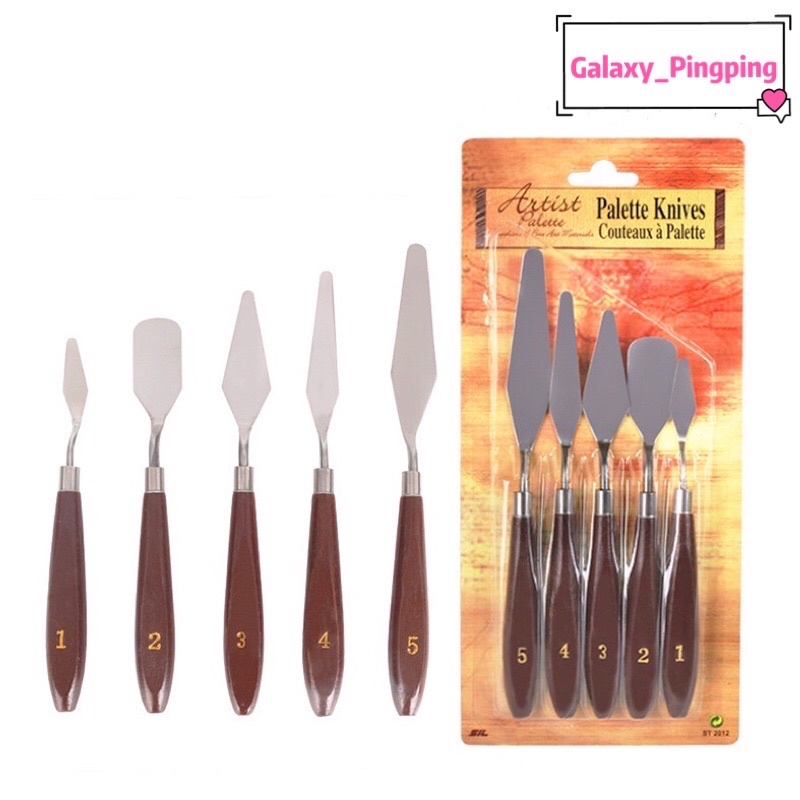 Palette knife Set (5pcs/Set) / Artist Palette knives Shopee Philippines