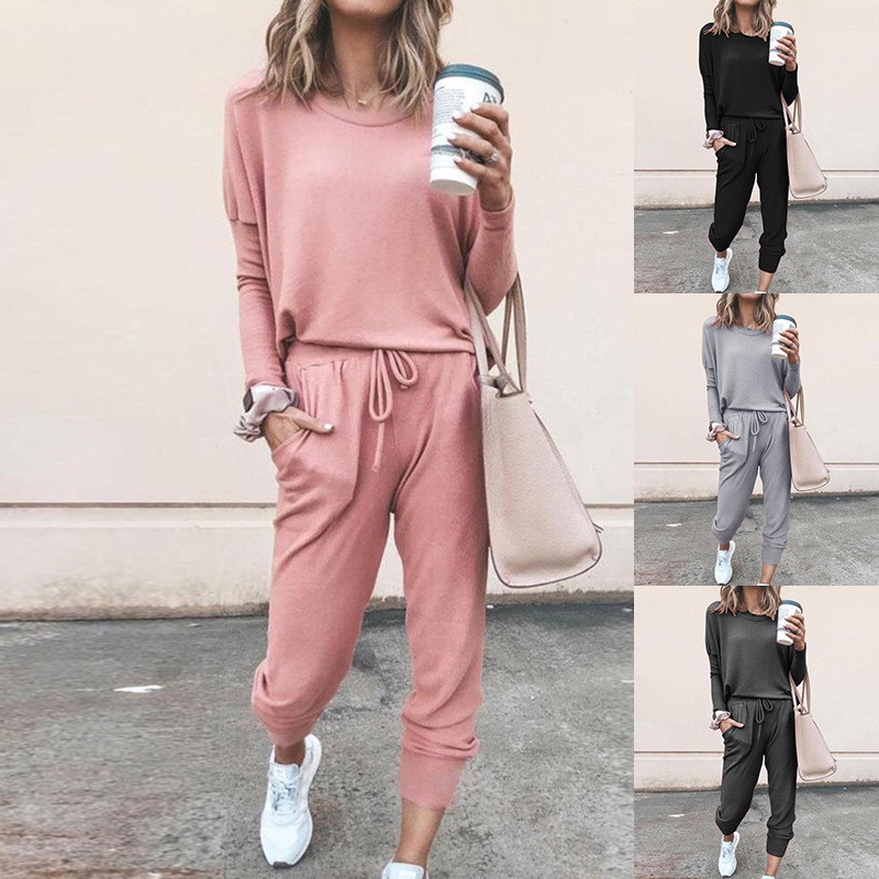 two piece casual pants sets