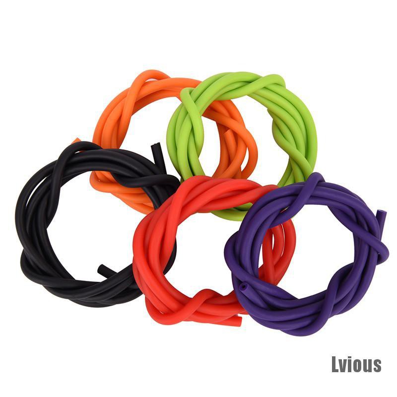1M 2040 4mm Powerful Pure Latex Rubber Tube Catapult Band Elastic For Slingshot 