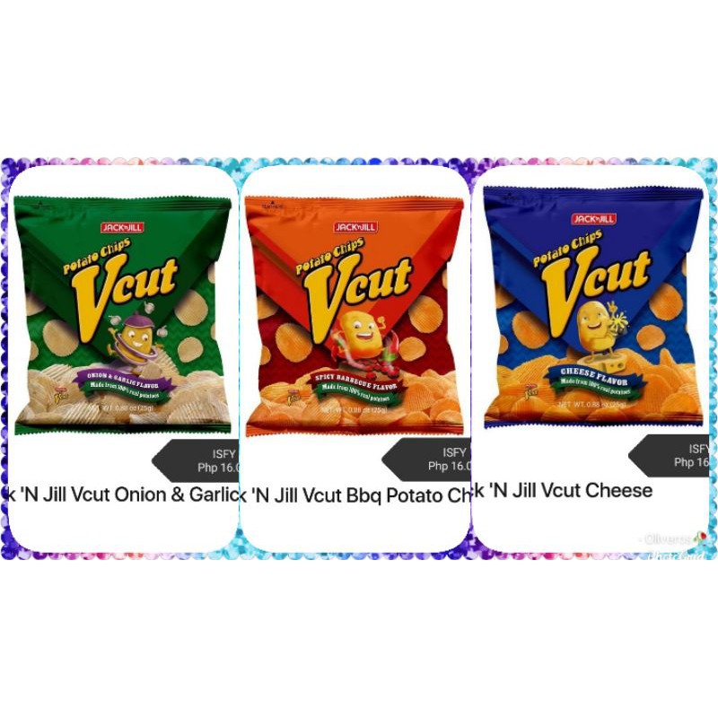 25g Jack N Jill Vcut Potato Chips Shopee Philippines 7143