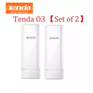 tenda o3 wireless 5km point to point outdoor cpe ( set of