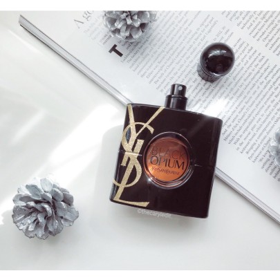 yves saint laurent black opium gold attraction edition