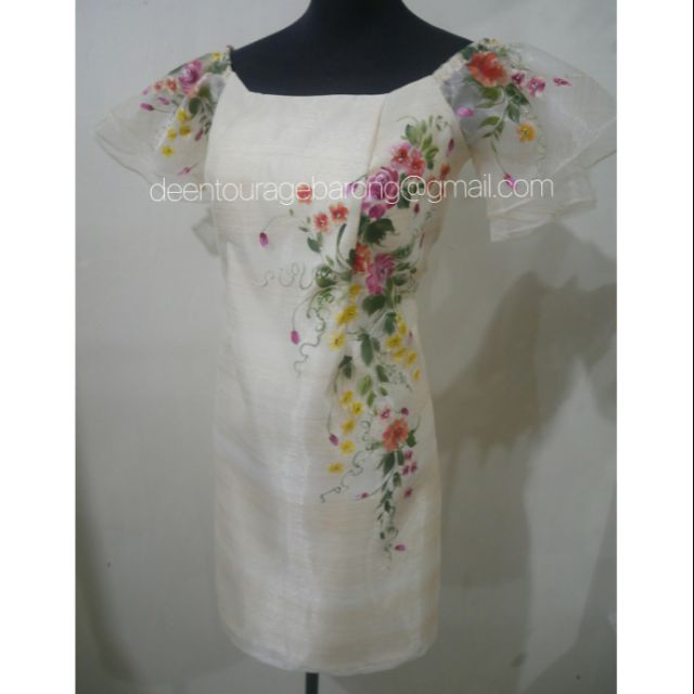 shopee filipiniana dress