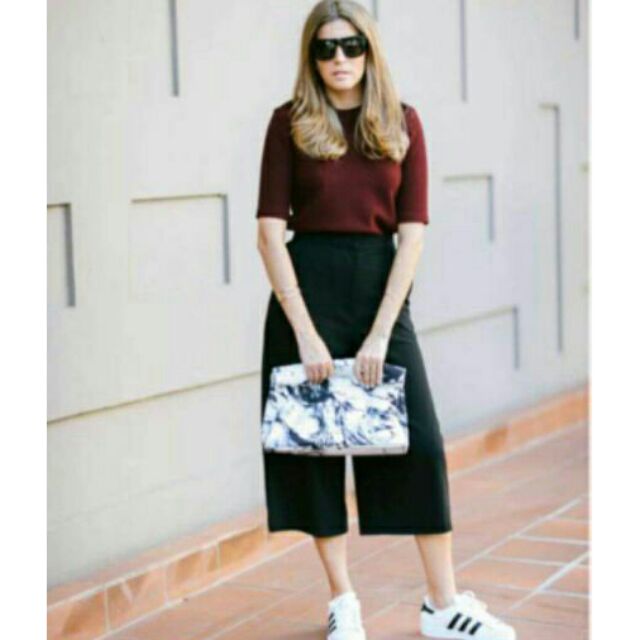 formal attire with square pants