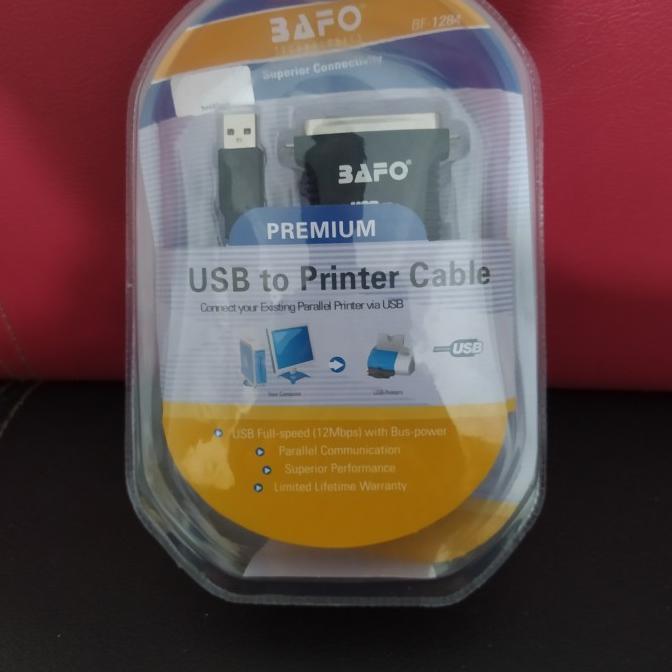 Original BAFO PREMIUM Converter Cable (USB to LPT Parallel Printer