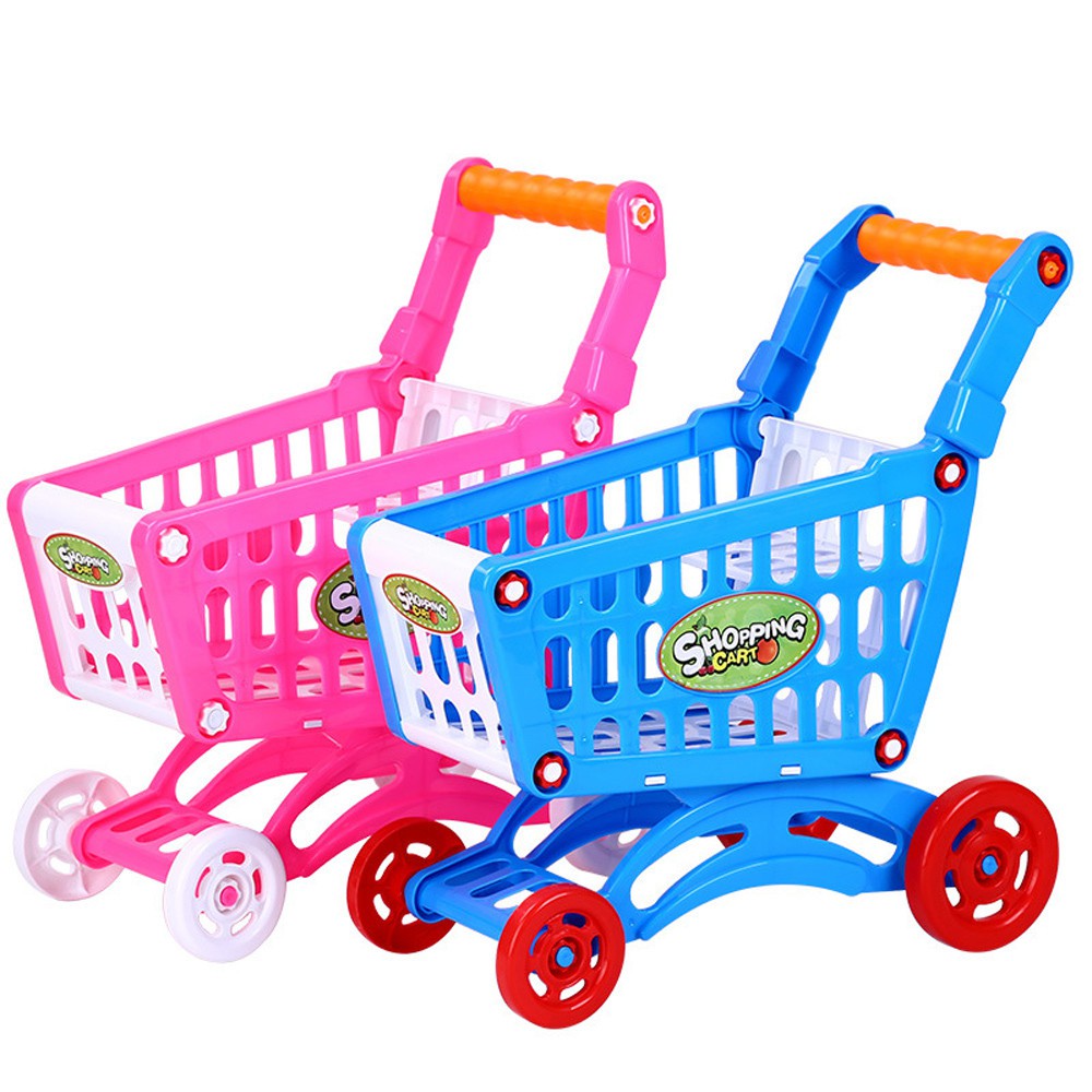 Children 's Shopping Carts Push Toys 