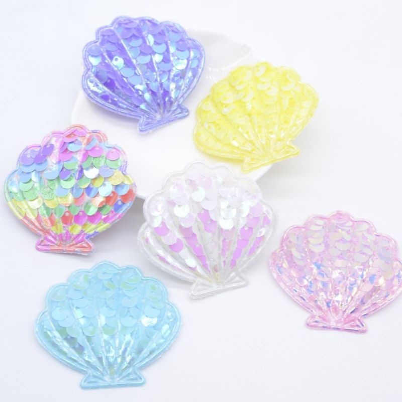 mermaid shell sequins 4.8 cm SOLD PER PIECE | Shopee Philippines