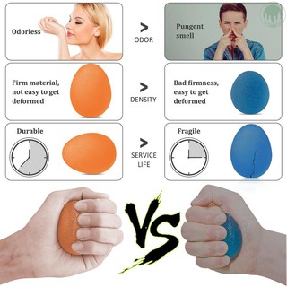 Hand Therapy Finger Exercise Grip Ball E-gg Shape Strength ...
