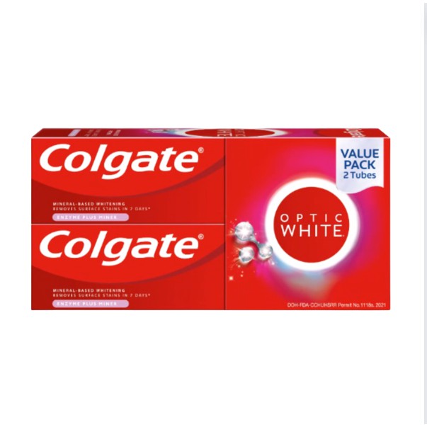 コルゲート Colgate OPTIC WHITE ENZYME 80g - 口臭防止