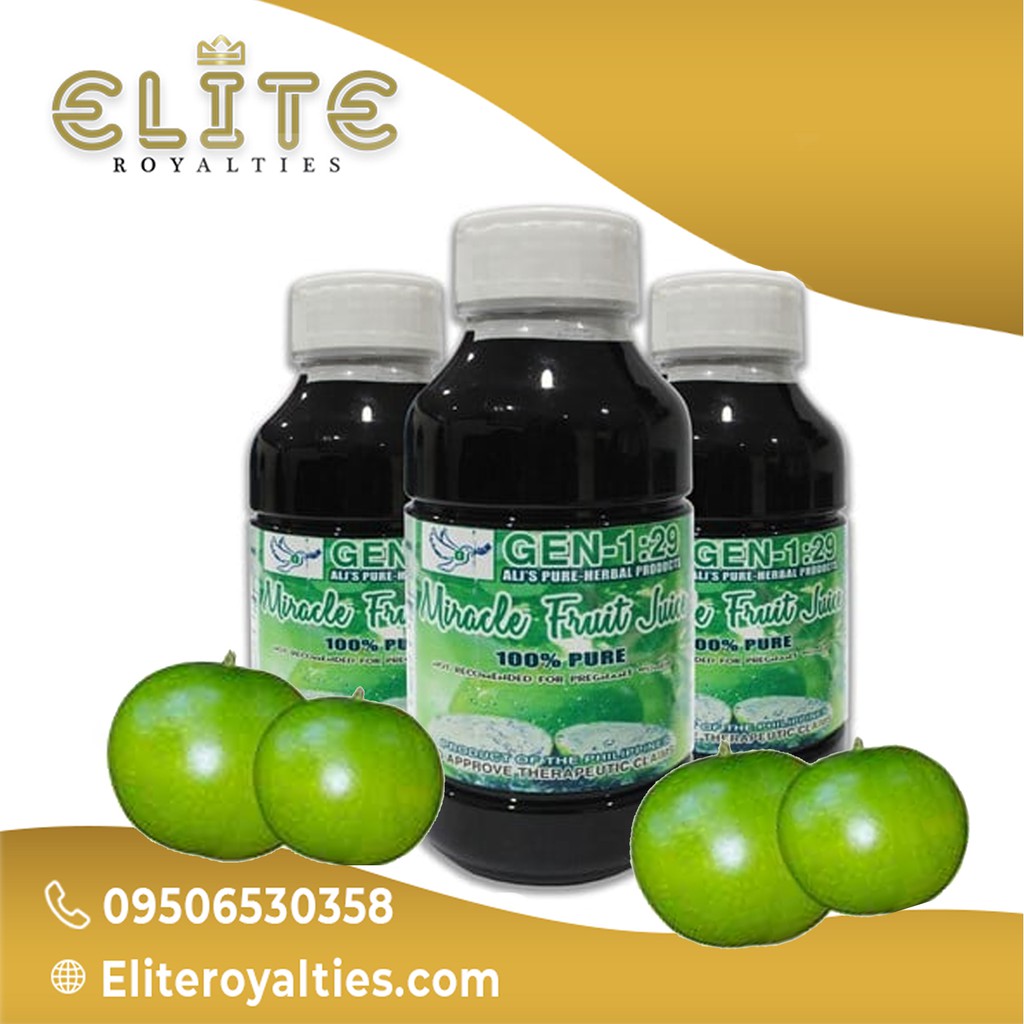Miracle Fruit Juice 500 ML Shopee Philippines