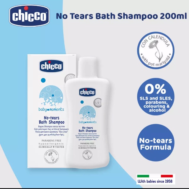 chicco no tears bath shampoo