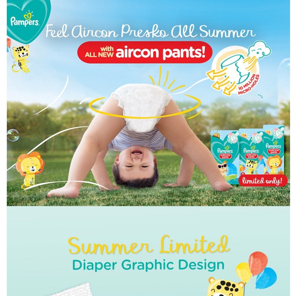 pampers summer pants