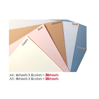 Mungyo Pastel Paper Pad A4 & A3 Soft Shades #3