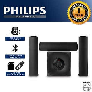 philips 2.1 speakers mms8085b