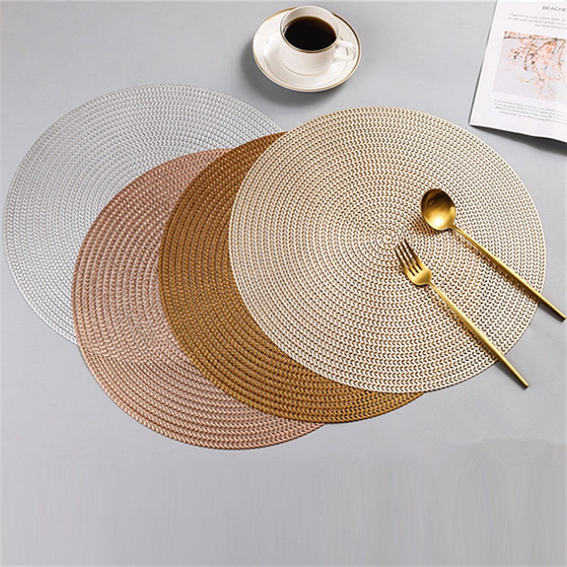 placemats for dining table mat round pvc placemat nordic placemat ...