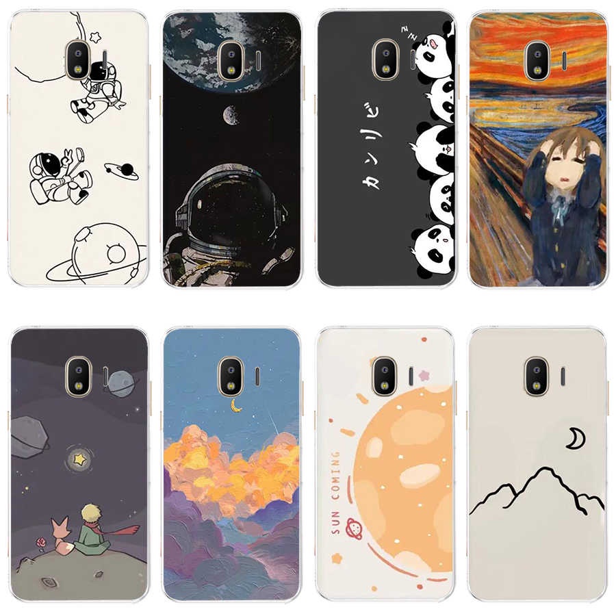 Samsung Galaxy J3 Pro 17 J3 16 J4 18 Soft Silicone Tpu Casing Phone Cases Cover Shopee Philippines