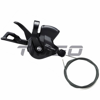 Levier De Vitesses Shimano Deore SL-M4100 - 10 Vitesses, Déclencheur Trigger - Pour VTT, Vélo Route - Noir