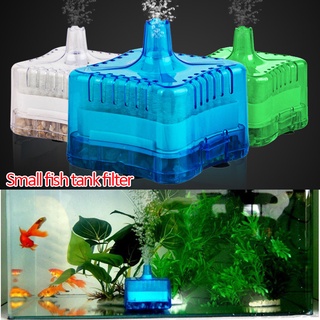 Aquarium Biochemical Sponge Fish Corner Filter Oxygen Pump Small fish tank Activated Carbon filter