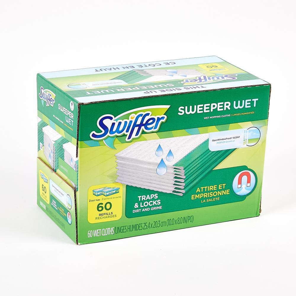 Swiffer Sweeper Wet Mopping Cloth Refill 60s Shopee Philippines