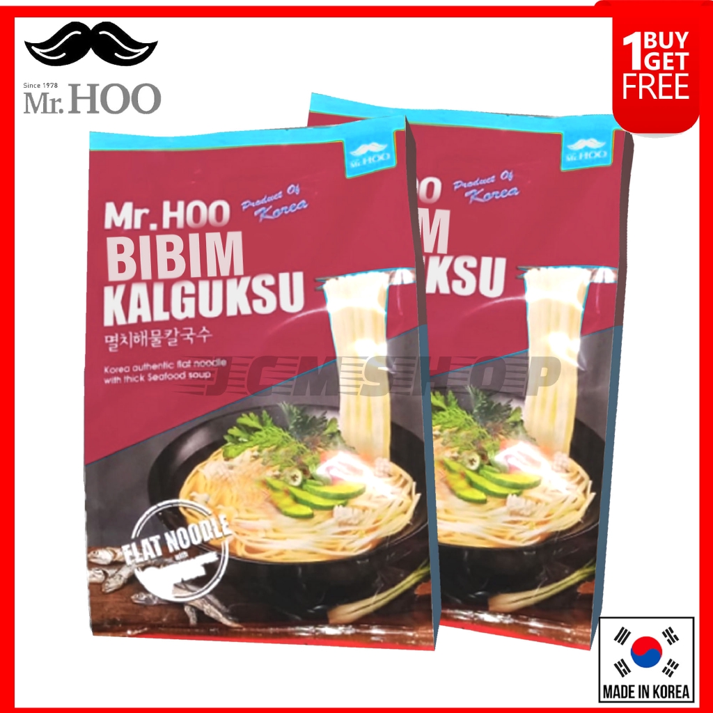 Mr Hoo™ Mr Hoo Bibim Kalguksu Korean Authentic Noodles Shopee