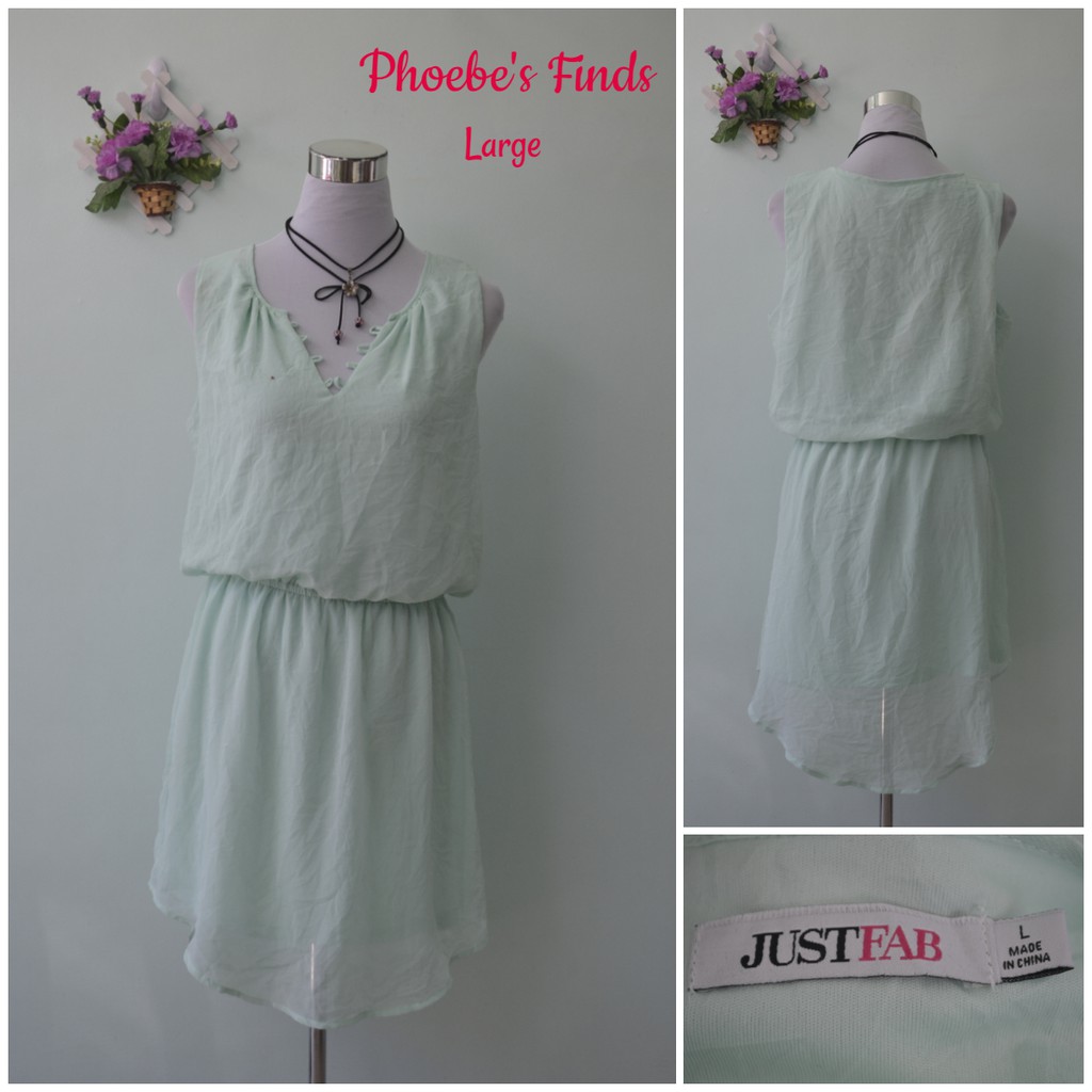 mint green ladies dress