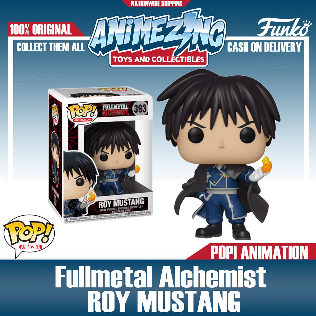 roy mustang funko pop