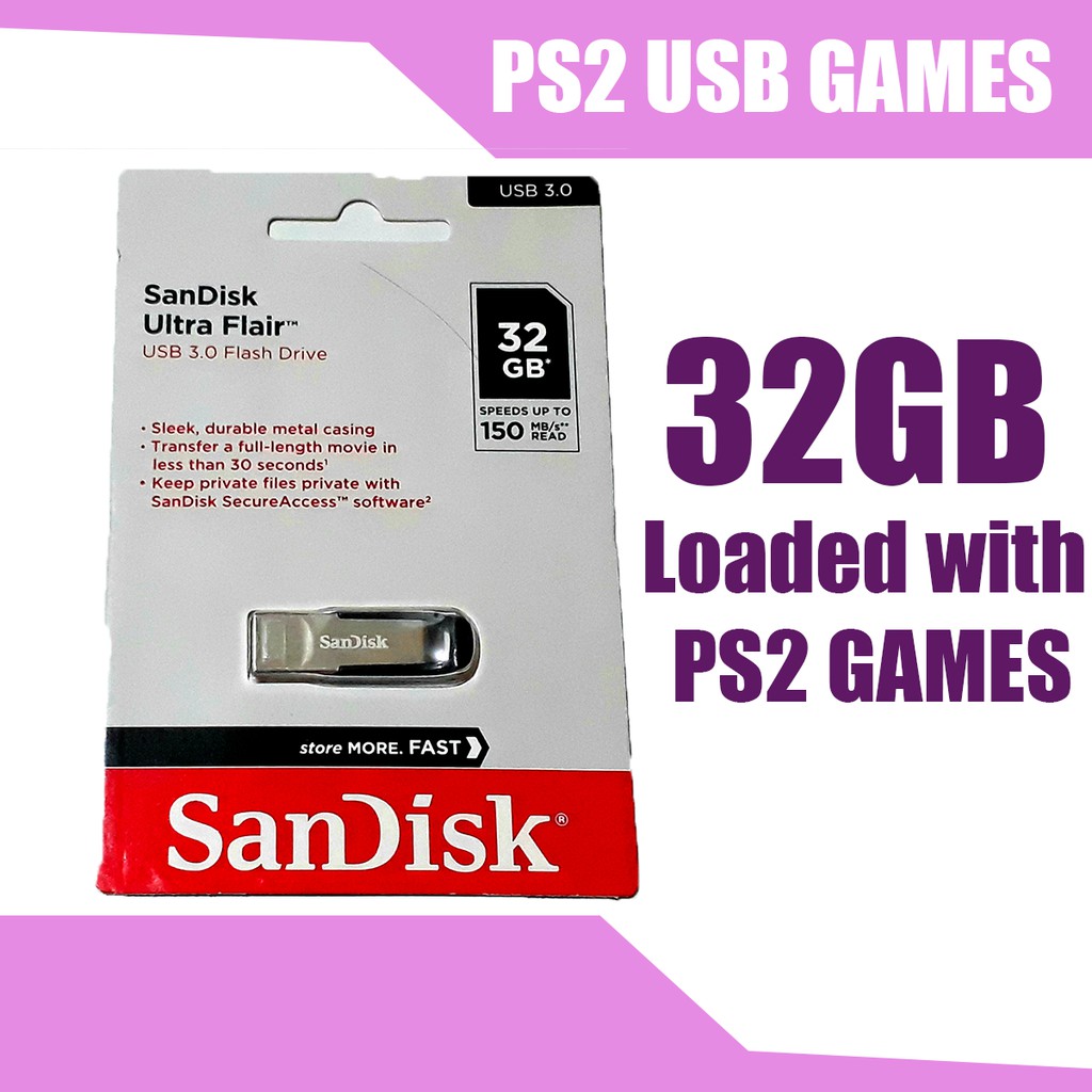 pendrive ps2 games