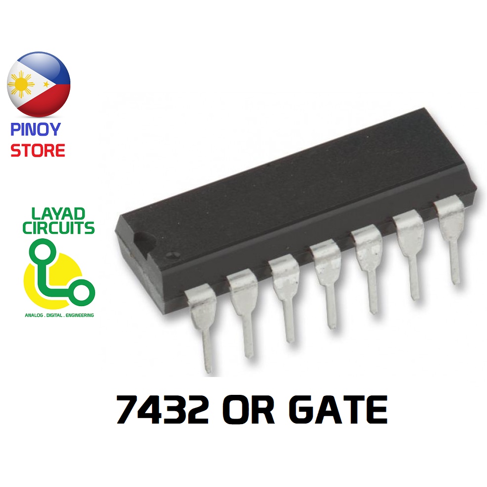 74HC32 7432 Quad 2-Input OR logic gate IC Original 7432 SN74HC32 AND IC ...