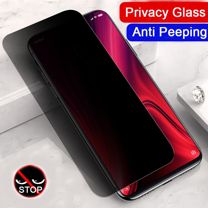 Anti Spy Privacy Tempered Glass Screen Protector Xiaomi Mi 11 12 Lite Redmi Note 7 8 9 10 11 Pro 6598