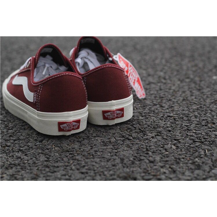 vans style 36 decon sf red