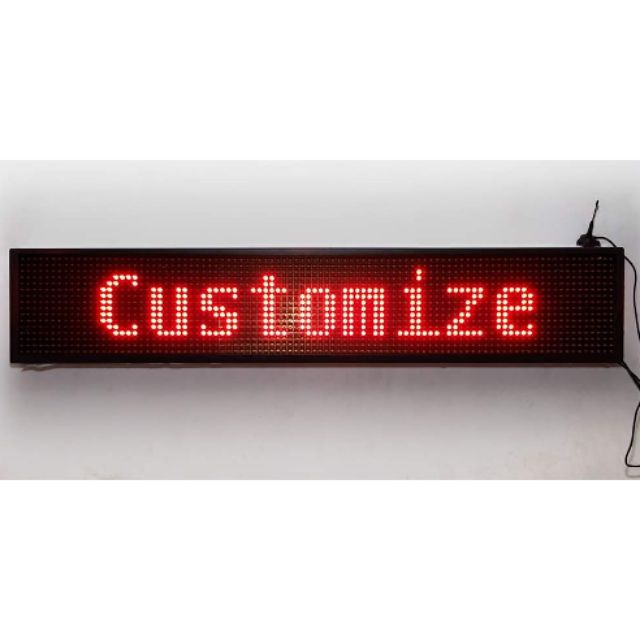 programmable electronic signs indoor