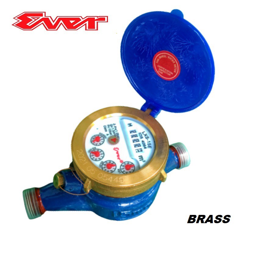 EVER Water Meter ( Brass, Plastic ) Shopee Philippines