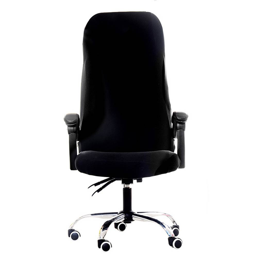 Stretch Computer Chair Cover Office Seat Case Plain Color Shopee