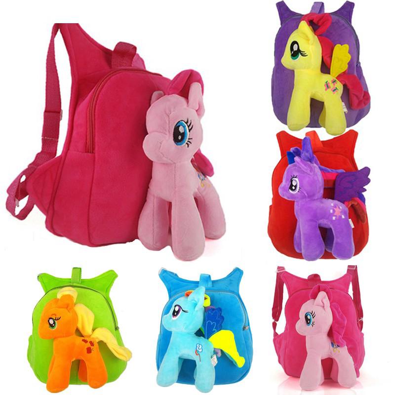 my little pony plush backpack