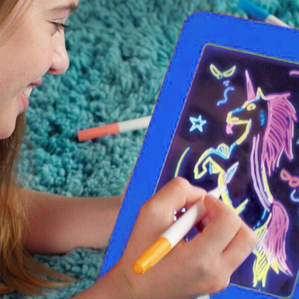 magic led drawing board for kids