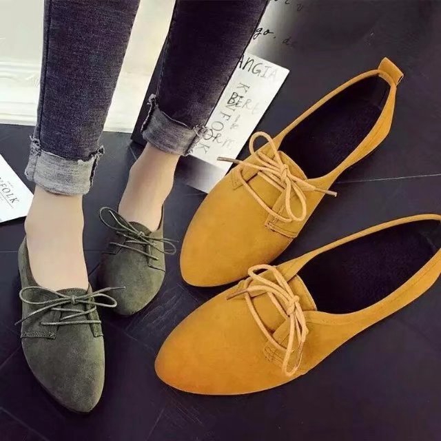 lace up flat shoes ladies