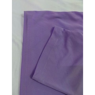 Active t shirt light violet/lavander quick dry sports American size round neck plain color #6