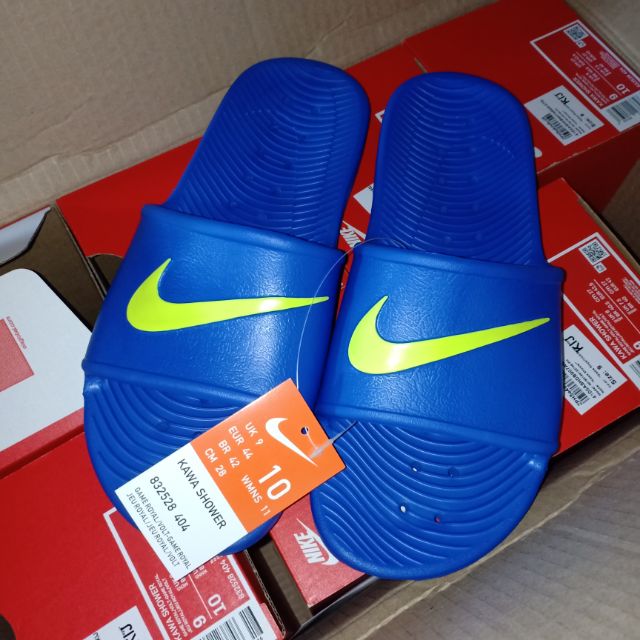 nike kawa shower blue