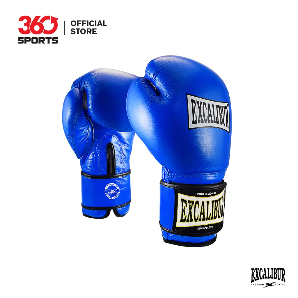 Excalibur PRIME X Professional Genuine Leather Boxing Gloves | Shopee ...