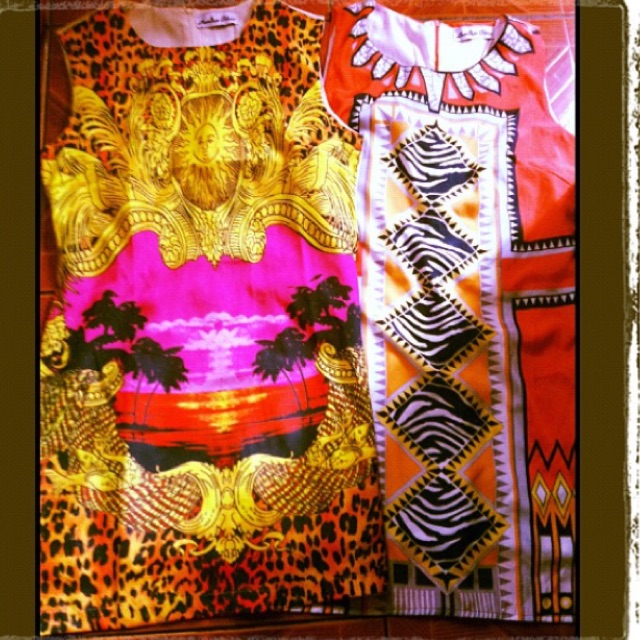 versace inspired dress