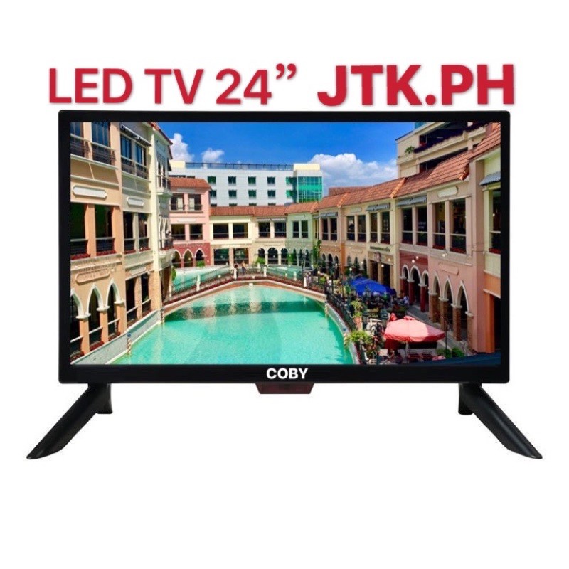 Coby 24 Inches Super Slim Led Tv Screen Inches Shopee Philippines