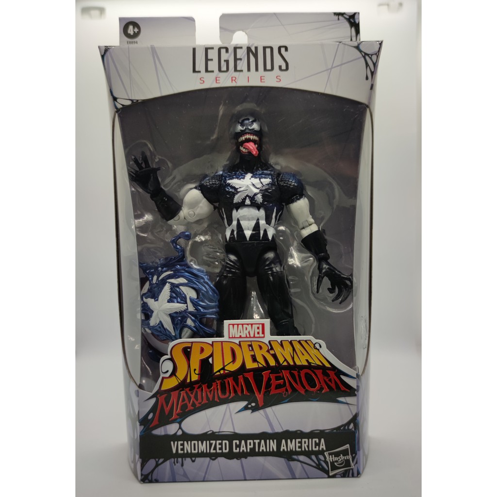 Venomized Captain America MISB Marvel Legends | Shopee Philippines