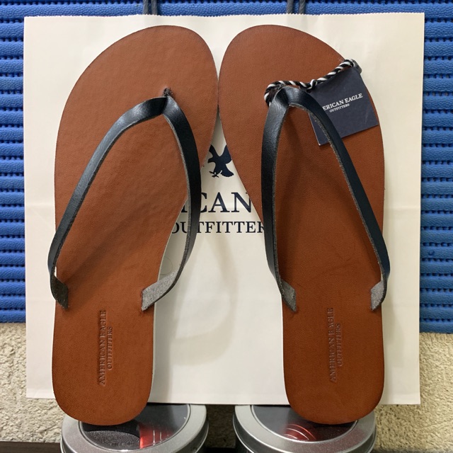 american eagle leather flip flops womens