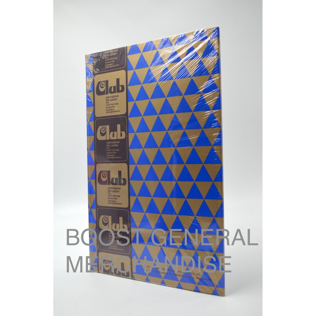 Blue Carbon Paper (long & short) per Box Shopee Philippines