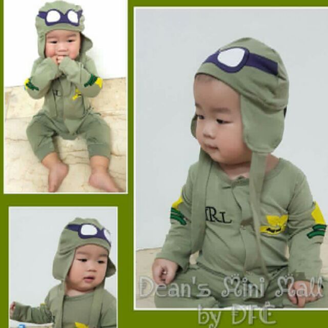 infant aviator costume